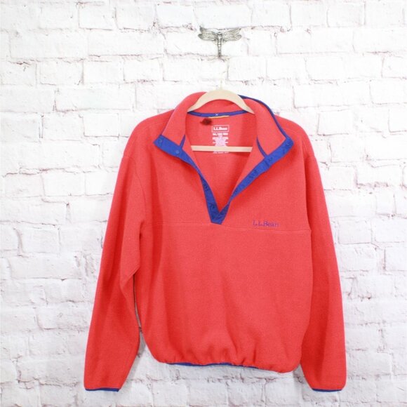 LL Bean Classic Fleece Pullover - Picture 6 of 10